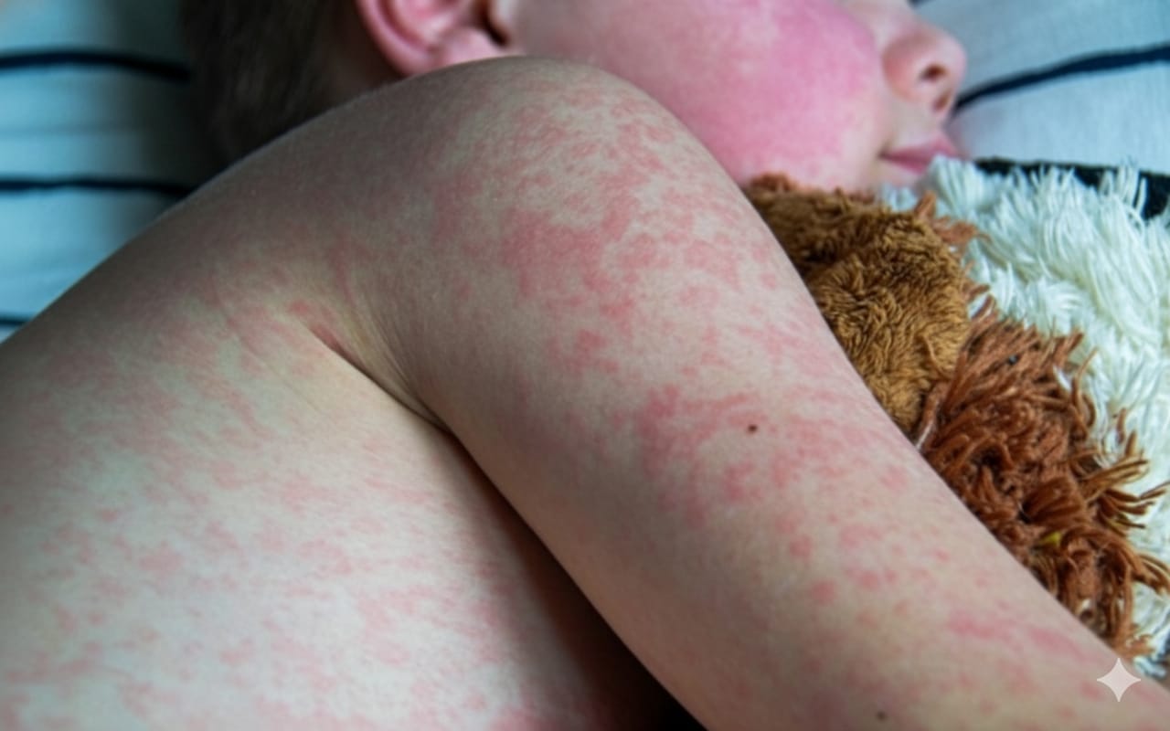 Saiba mais sobre: Sarampo volta a preocupar o Brasil em 2025: queda na vacinação reacende alerta